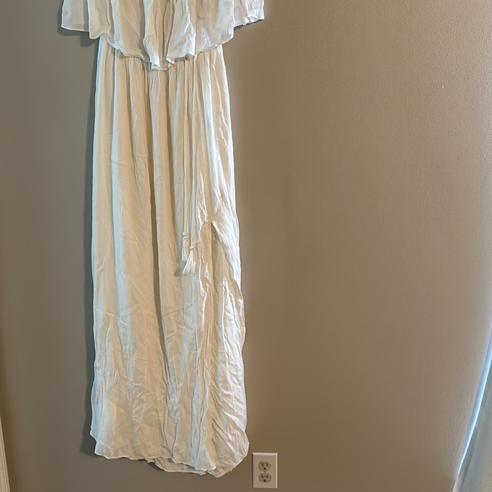NWT Woven strapless maxi dress - Picture 9 of 11